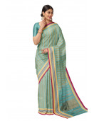 Kancheepuram Pure Zari Silk Sarees - Pastel