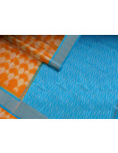 Cotton X Kora Silk Tie & Dye Sarees Chinnalapatti