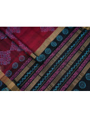 Manamedu Block Printed Sarees With Blouse