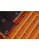 Manamedu Block Printed Sarees With Blouse