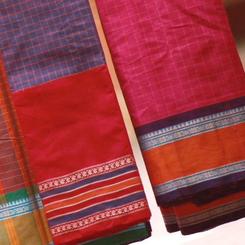 Chettinadu Cotton Sarees - GI