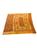PL COTTON SAREES WITH SOLID WAX CRACK DESIGNS