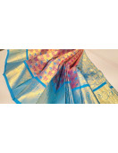 THIRUBHUVANAM HF ZARI SILK SAREE WITH BLOUSE