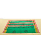 PL Salem Sarees Hand Block Printed Saree