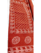 PL COTTON SAREES WITH WAX DOT PRINT DESIGNS