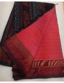 MANAMEDU BLOCK PRINTED SAREES WITH BLOUSE