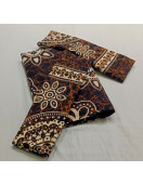 BEDSHEET BARMER PRINTED 72X100 2 PILLOW COVER