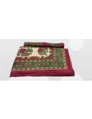 BEDSHEET JAIPUR PRINTED 90X108 2 PILLOW COVER