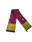 ARNI SILK HALF FINE ZARI SAREE WITH BLOUSE
