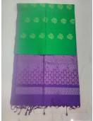 SOFT SILK SAREE WITH BLOUSE