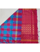 SOFT SILK SAREE WITH BLOUSE