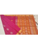 SOFT SILK SAREE WITH BLOUSE