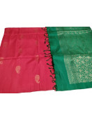 SOFT SILK SAREE WITH BLOUSE