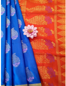 SOFT SILK SAREE WITH BLOUSE