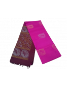 SOFT SILK SAREE WITH BLOUSE