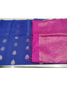 SOFT SILK SAREE WITH BLOUSE