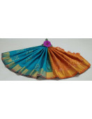 SOFT SILK SAREE WITH BLOUSE