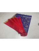 SOFT SILK SAREE WITH BLOUSE