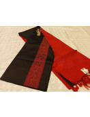 SOFT SILK SAREE WITH BLOUSE