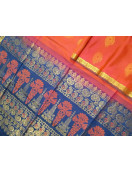 SOFT SILK SAREE WITH BLOUSE