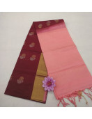 SOFT SILK SAREE WITH BLOUSE