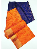 SOFT SILK SAREE WITH BLOUSE