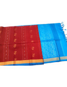 SOFT SILK SAREE WITH BLOUSE