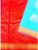 SOFT SILK SAREE WITH BLOUSE