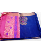 SOFT SILK SAREE WITH BLOUSE