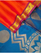 SOFT SILK SAREE WITH BLOUSE