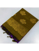 SOFT SILK SAREE WITH BLOUSE