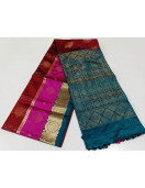 SOFT SILK SAREE WITH BLOUSE