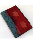 SOFT SILK SAREE WITH BLOUSE