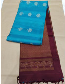 SOFT SILK SAREE WITH BLOUSE