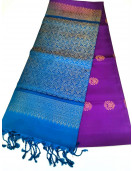 SOFT SILK SAREE WITH BLOUSE