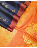 SOFT SILK SAREE WITH BLOUSE