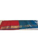 SOFT SILK SAREE WITH BLOUSE