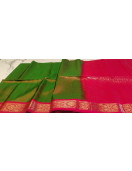 SOFT SILK SAREE WITH BLOUSE