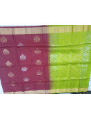 SOFT SILK SAREE WITH BLOUSE