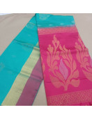SOFT SILK SAREE WITH BLOUSE