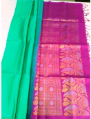 SOFT SILK SAREE WITH BLOUSE