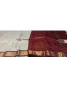 SOFT SILK SAREE WITH BLOUSE