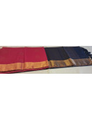 SOFT SILK SAREE WITH BLOUSE