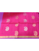 SOFT SILK SAREE WITH BLOUSE
