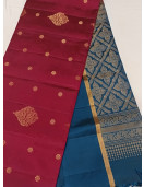 SOFT SILK SAREE WITH BLOUSE