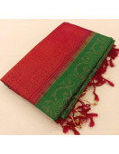 SOFT SILK SAREE WITH BLOUSE