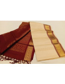 SOFT SILK SAREE WITH BLOUSE