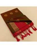 SOFT SILK SAREE WITH BLOUSE