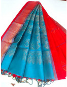 SOFT SILK SAREE WITH BLOUSE
