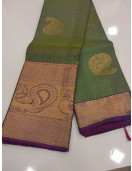 ARNI SILK HALF FINE ZARI SAREE WITH BLOUSE